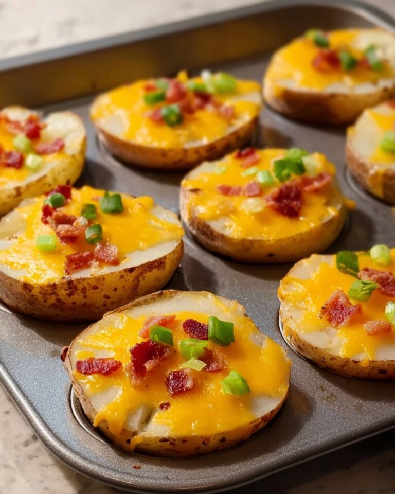 Baked Potato Rounds Recipe
