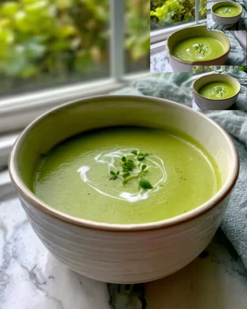 Spring Pea and Mint Soup Recipe - Recipe Image