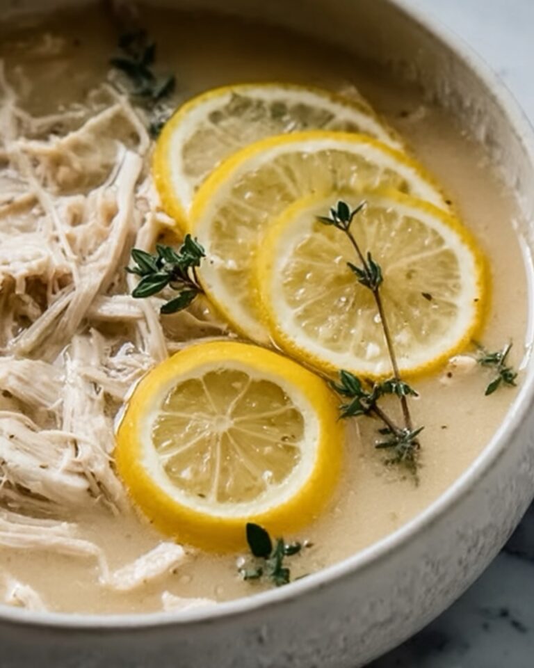 Mediterranean Lemon Chicken Soup Recipe