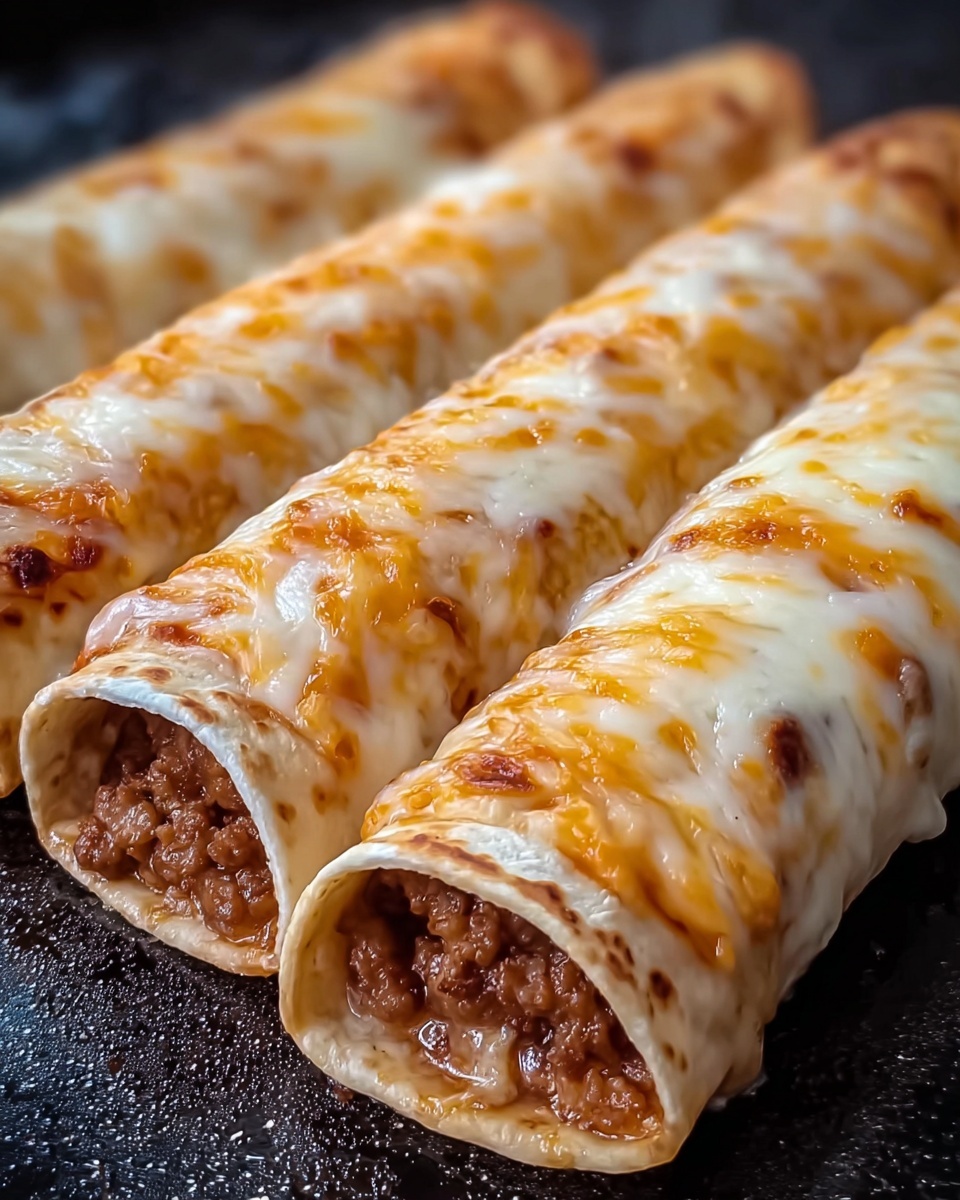 Cheesy Taco Breadsticks Recipe - Recipe Image