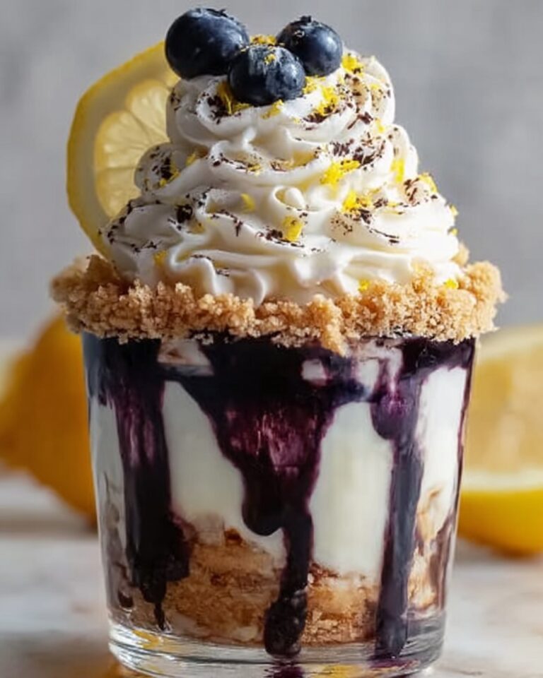 Lemon Blueberry Cheesecake Parfaits Recipe