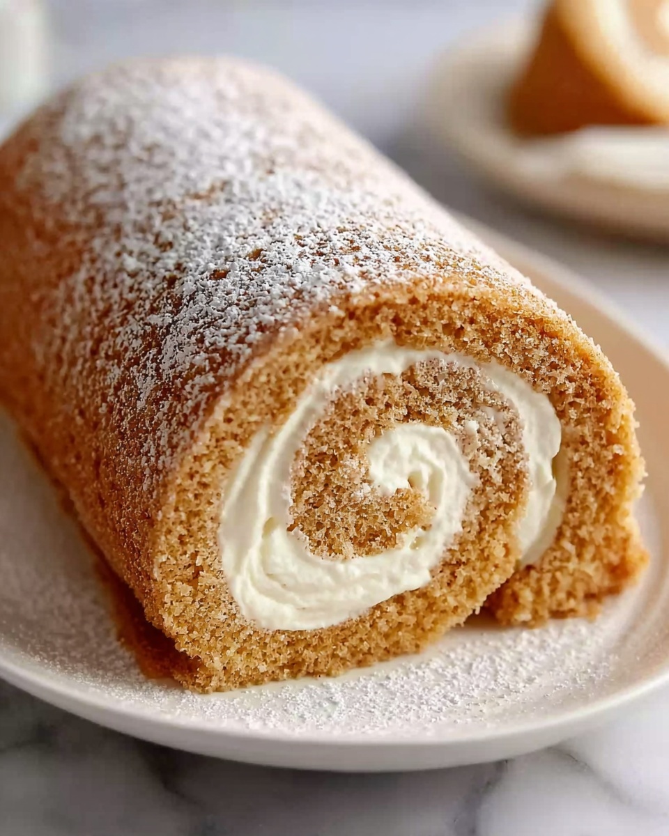Classic Pumpkin Roll Recipe - Recipe Image