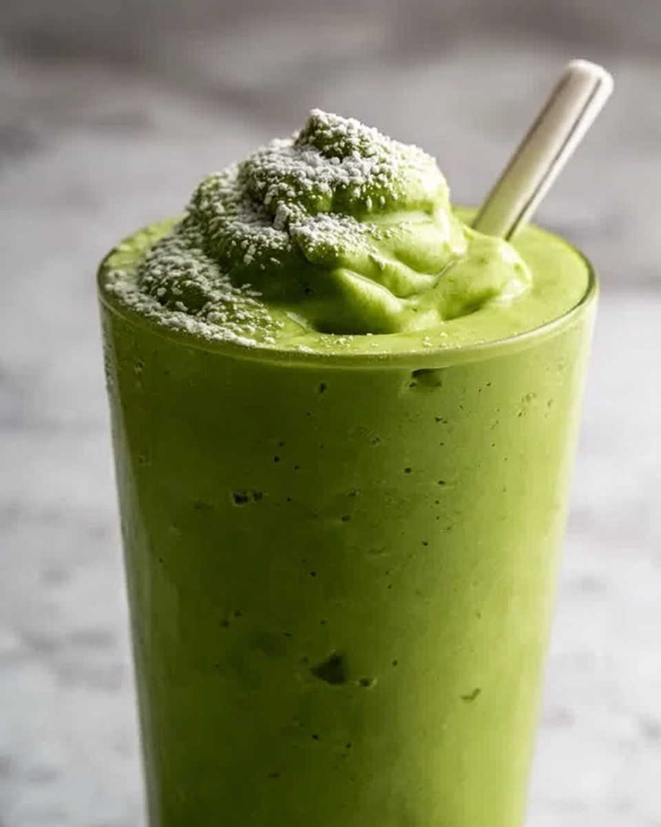 Protein Smoothie with Spinach, Protein Powder, and Almond Milk Recipe - Recipe Image