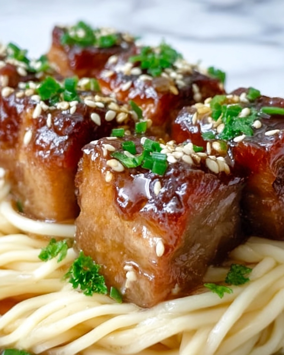 Beef Enoki Rolls with Savory Soy-Ginger Sauce Recipe - Recipe Image