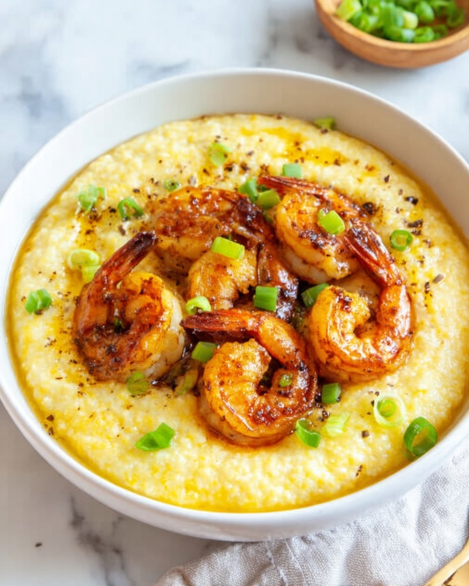 Cajun Shrimp and Grits Recipe - Recipe Image