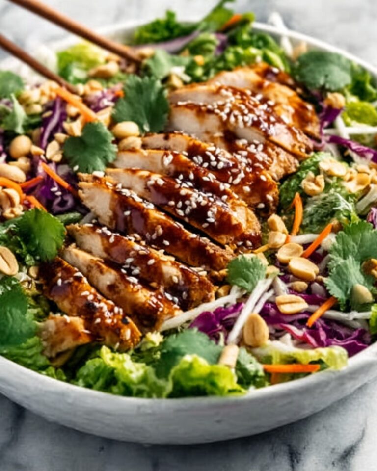 Crunchy Asian Sesame Chicken Salad Recipe