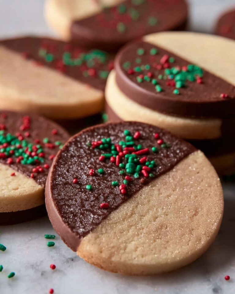 Chocolate Shortbread Cookies Recipe