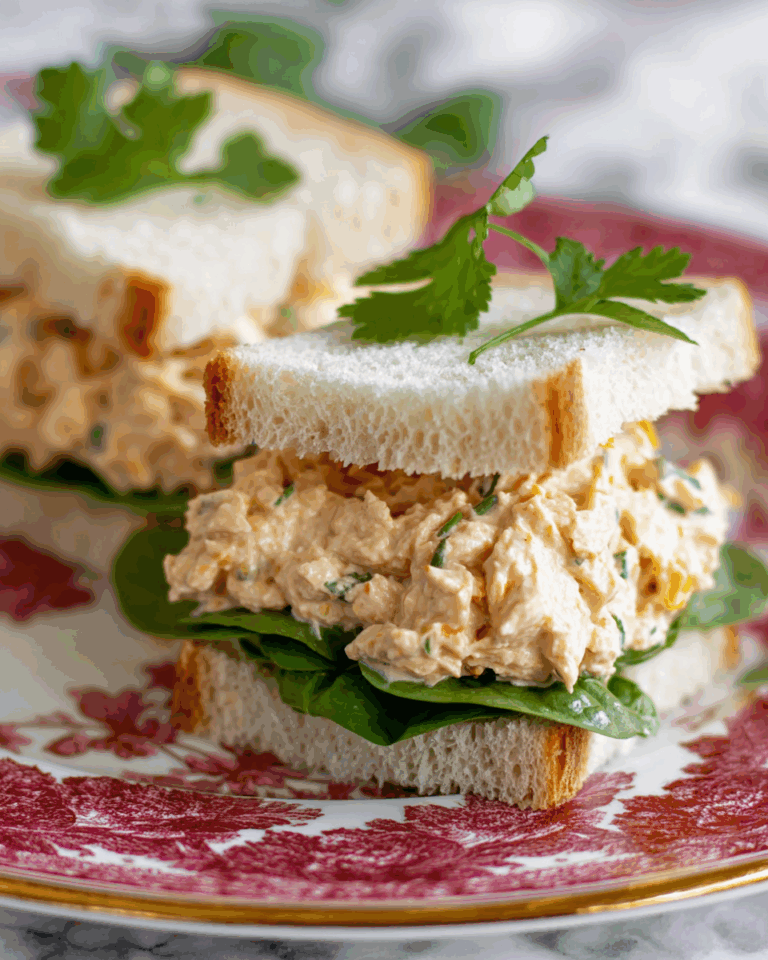 Chicken Salad Finger Sandwiches Recipe
