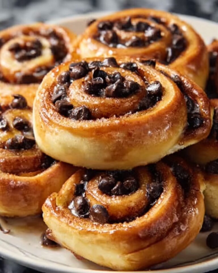 Chocolate Chip Vanilla Custard Brioches Recipe
