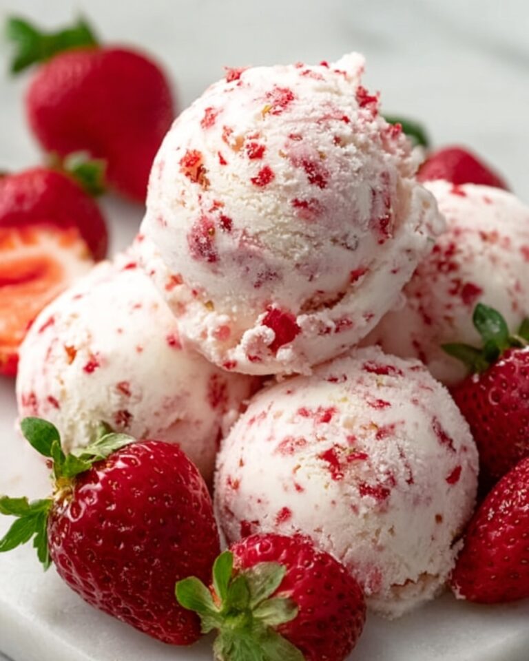 No Churn Strawberry Ice Cream Recipe