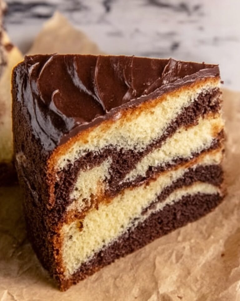 Espresso Marbled Loaf Cake Recipe