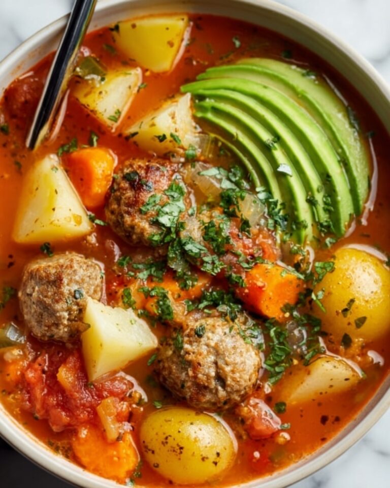 Mexican Meatball Soup Recipe