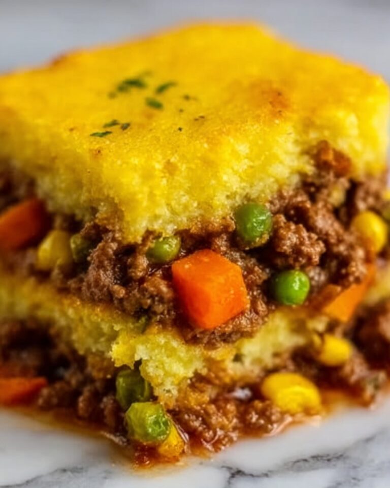 Sloppy Joe Cornbread Casserole Recipe