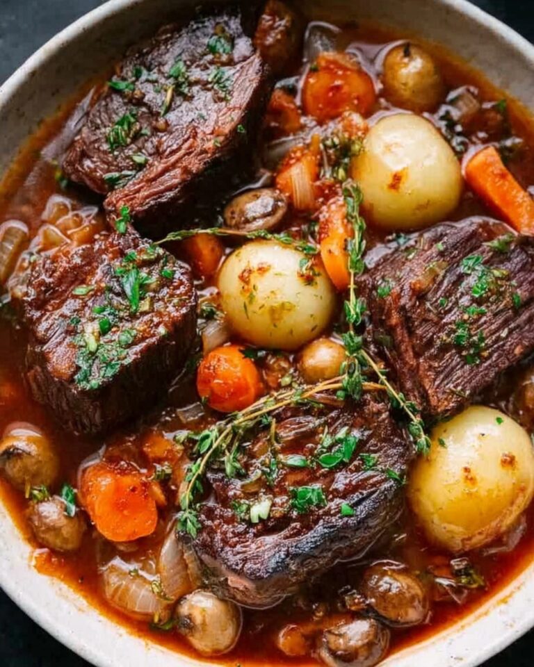 Oxtail Bourguignon Recipe