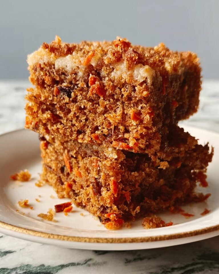 Easy Flourless Oatmeal Carrot Cake Recipe