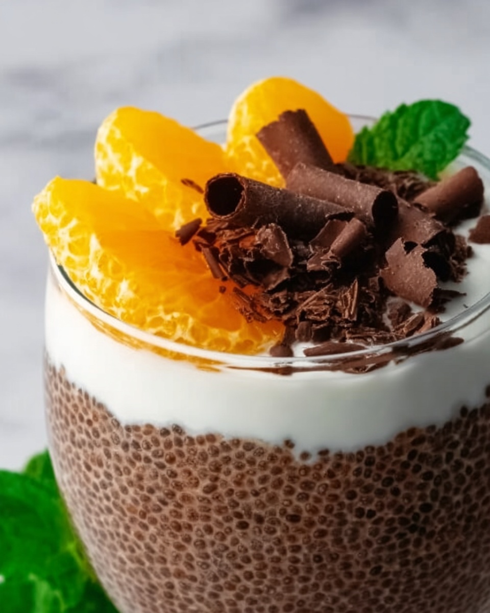 Chocolate Orange Chia Pudding Recipe - Recipe Image