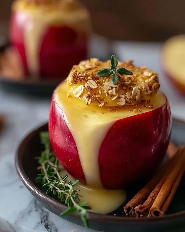 Cinnamon Oatmeal Stuffed Apples Recipe
