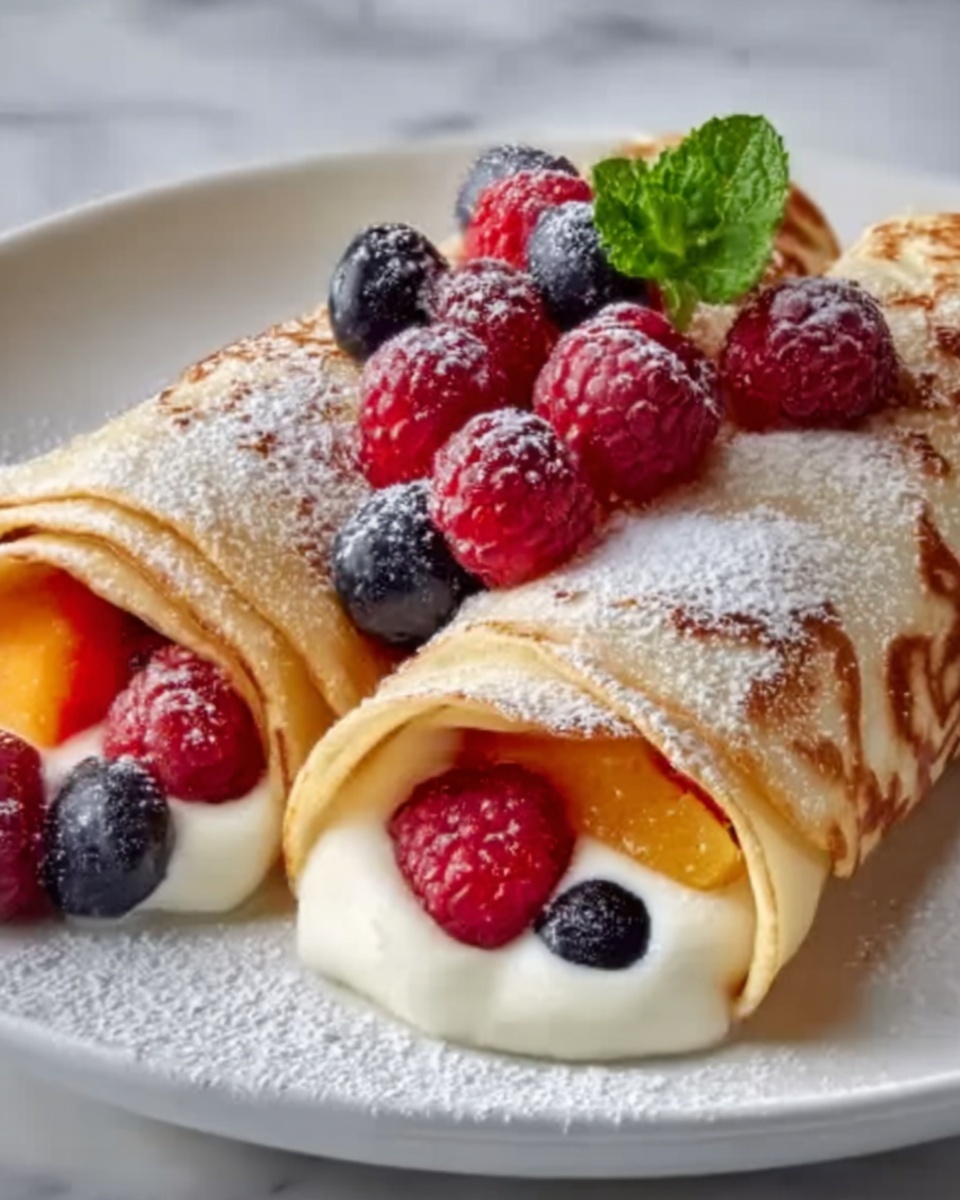 Fruit-Filled Cannoli Recipe - Recipe Image