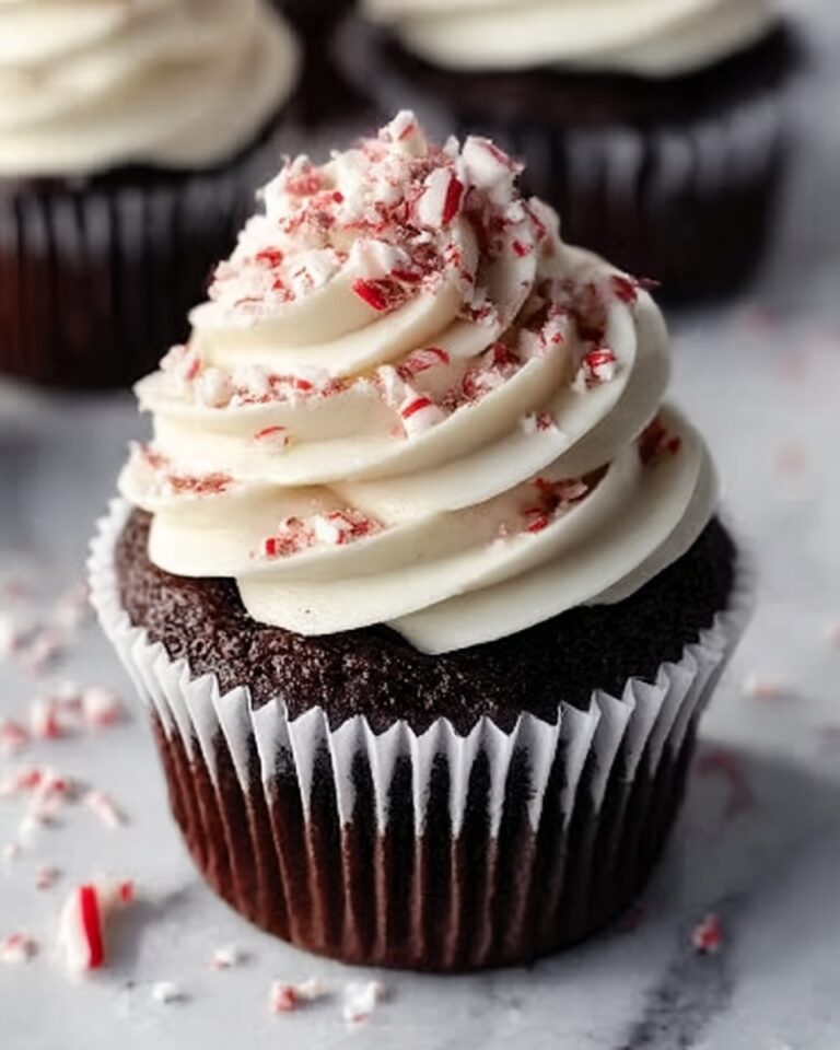 Peppermint Mocha Cupcakes Recipe