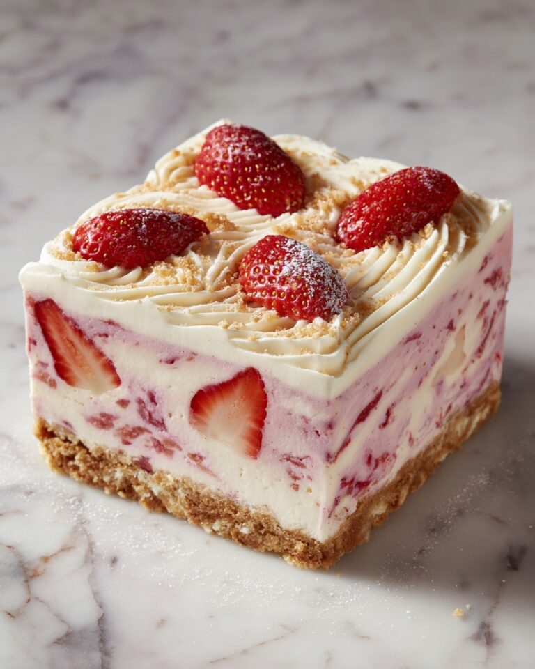 Strawberry Shortcake Freezer Pie Recipe