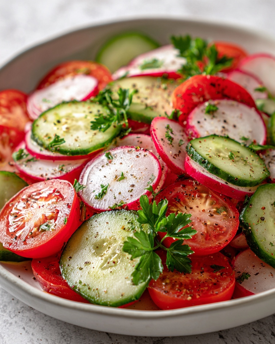 Cucumber and Tomato Salad Recipe - Recipe Image