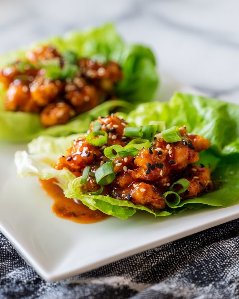 Teriyaki Chicken Lettuce Wraps Recipe