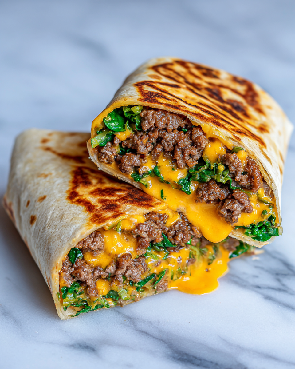 Big Mac Wraps Recipe - Recipe Image