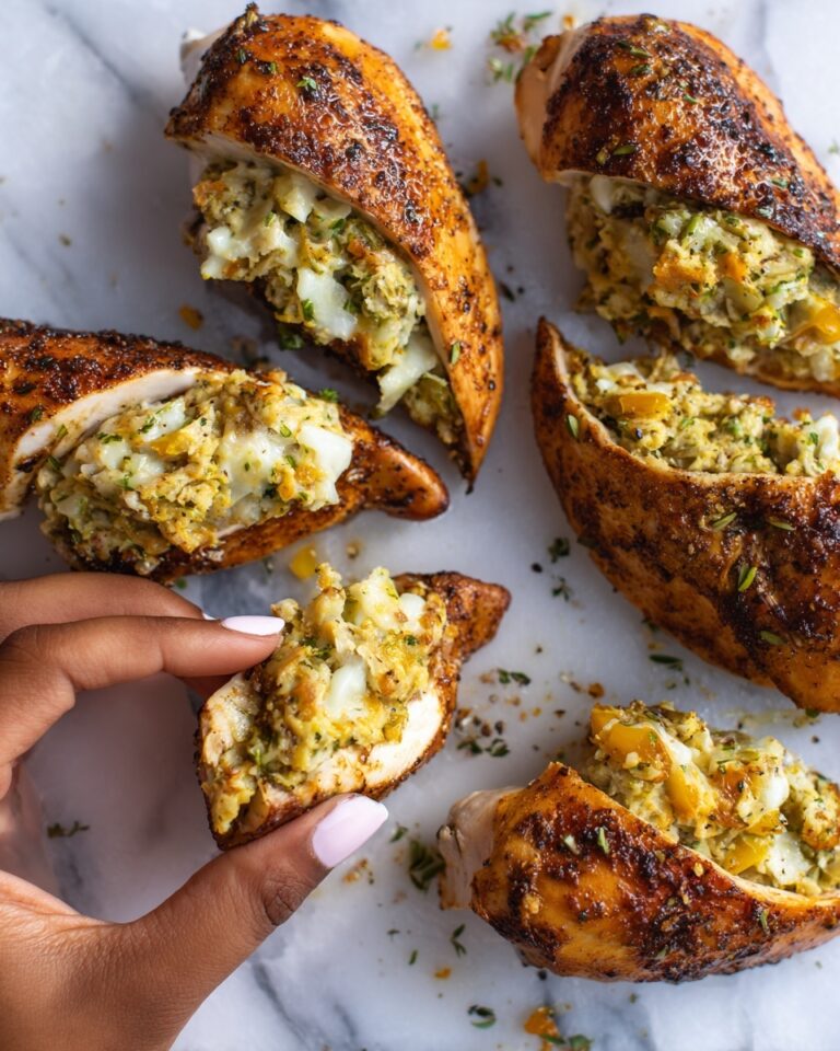 Stuffed Chicken Breasts with Mozzarella, Sun-Dried Tomatoes, and Spinach Recipe