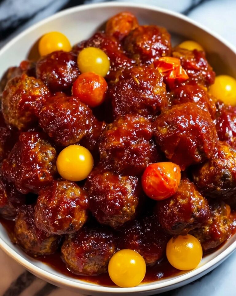 Easy Fig Jam Meatballs Recipe