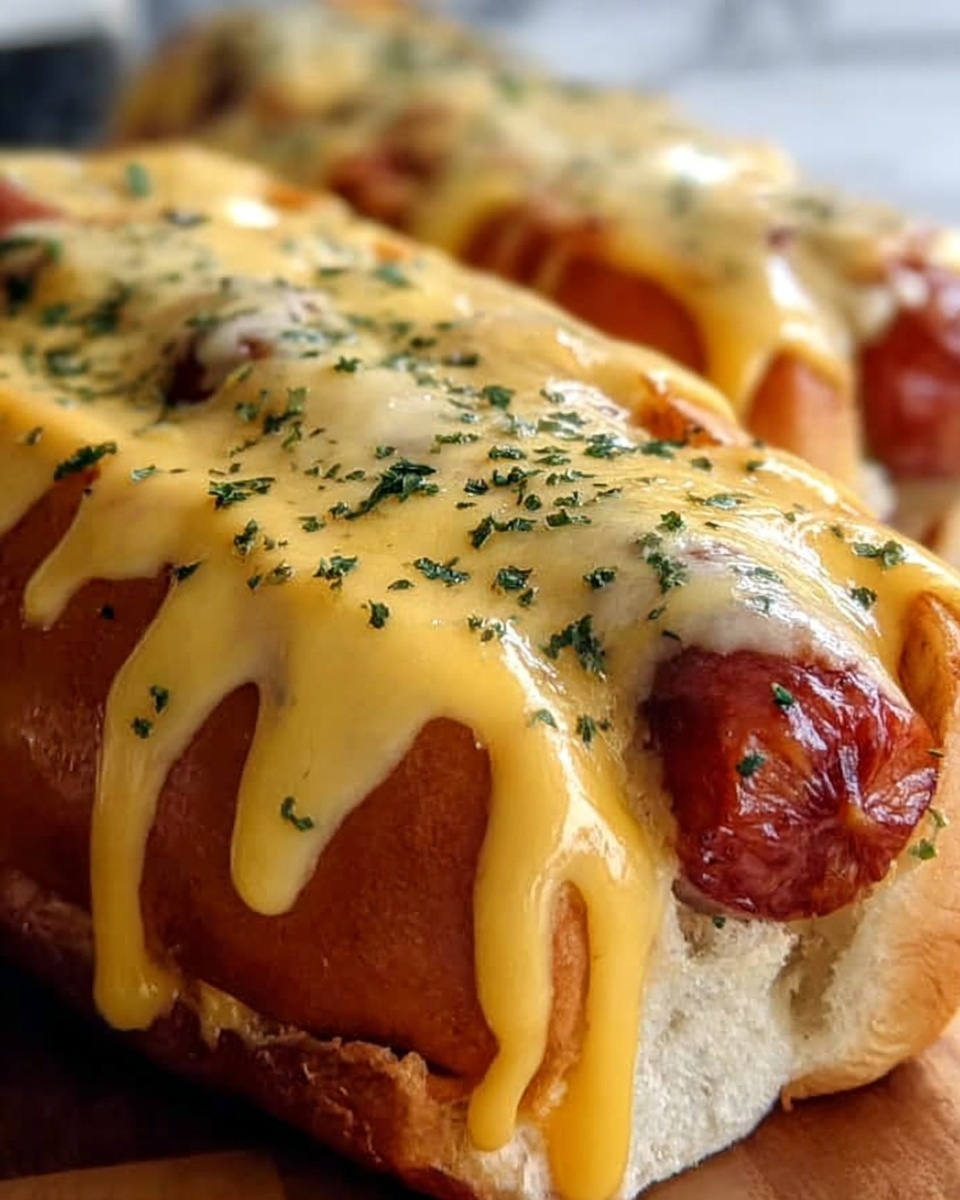 Huge Cheese Dog Sandwich with a Pizza Slice Inside Recipe - Recipe Image