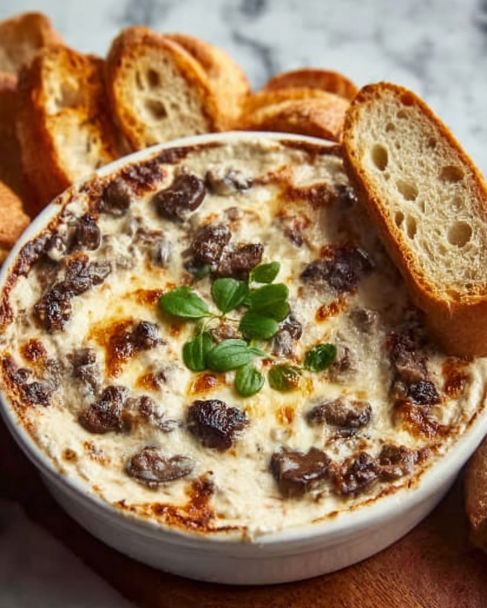 Stuffed Mushroom Dip Recipe - Recipe Image