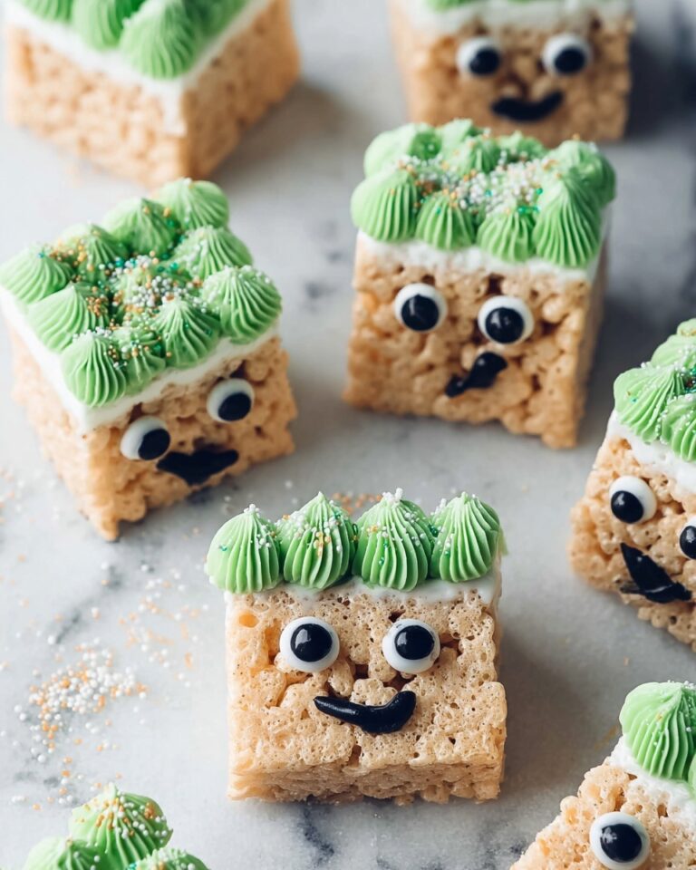 Monster Rice Krispies Treats: A Giant Halloween Delight Recipe