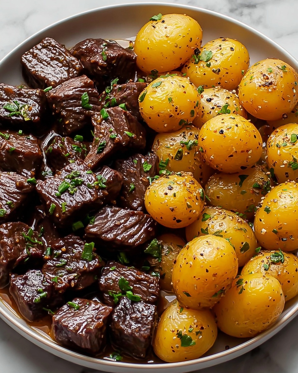 Garlic Butter Steak Bites: Juicy, Crispy, and Irresistibly Flavorful Recipe - Recipe Image