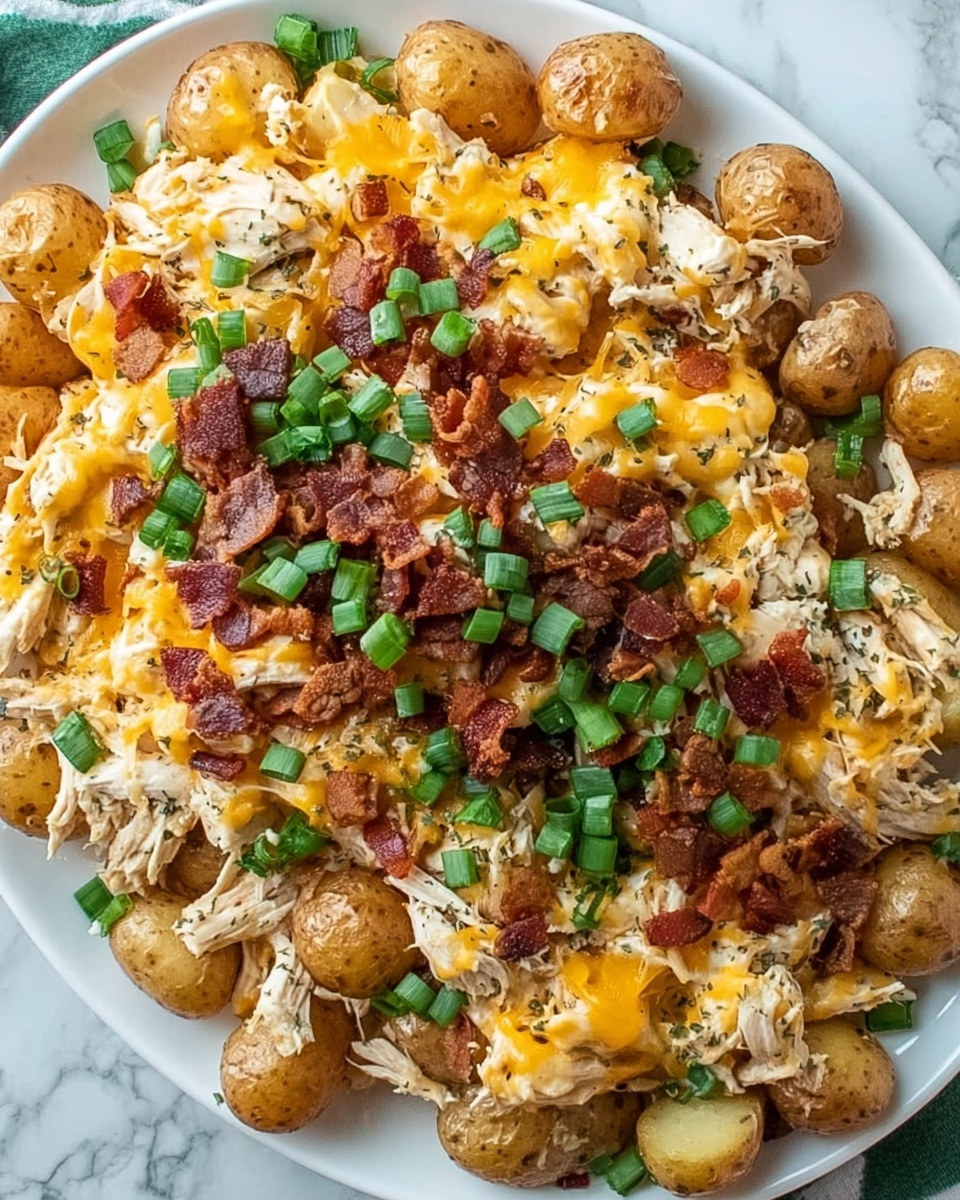 Loaded Potato Ranch Chicken Casserole Recipe - Recipe Image