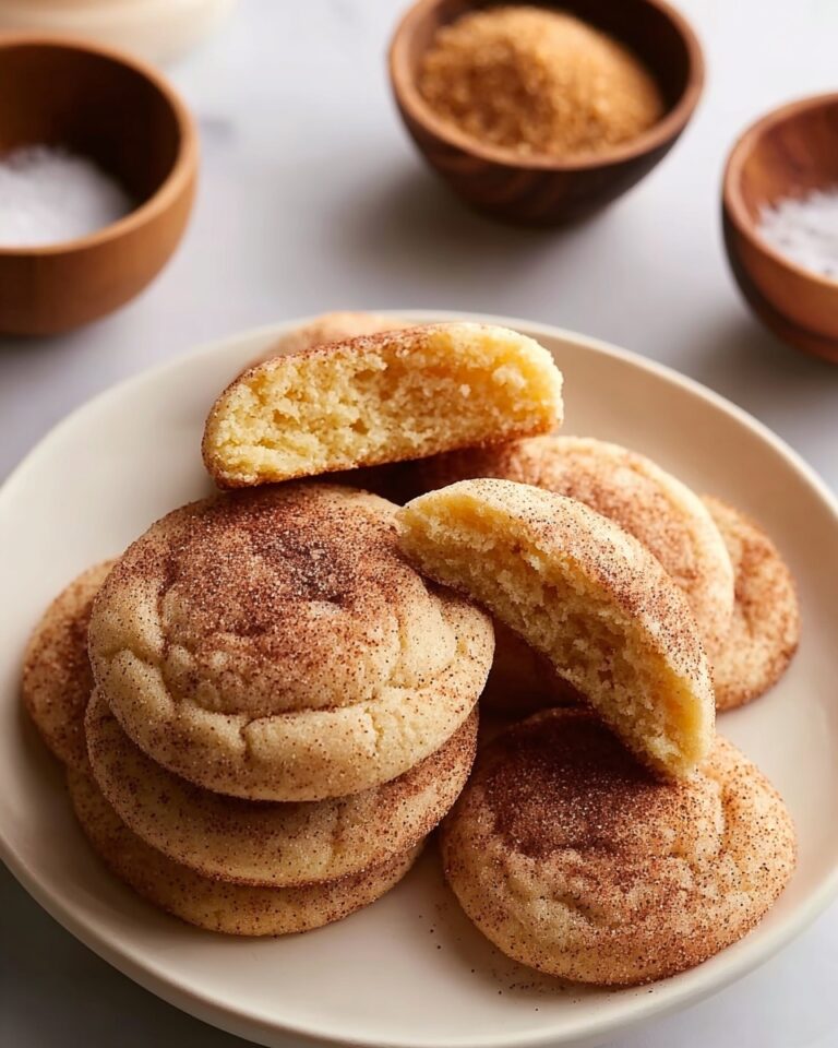 Soft Chewy Cinnamon Snickerdoodles Recipe