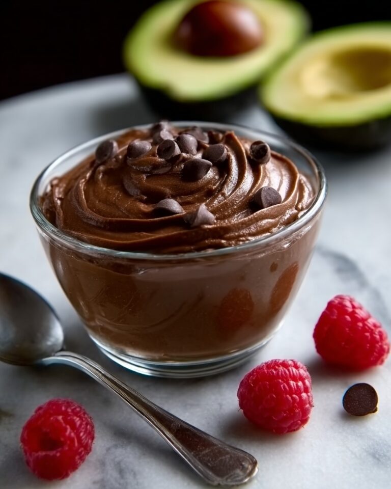Avocado Chocolate Mousse Recipe