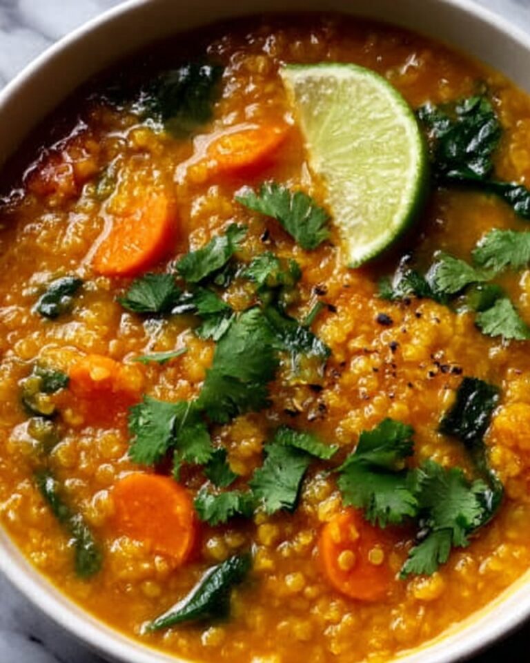 Slow Cooker Golden Lentil Soup Recipe