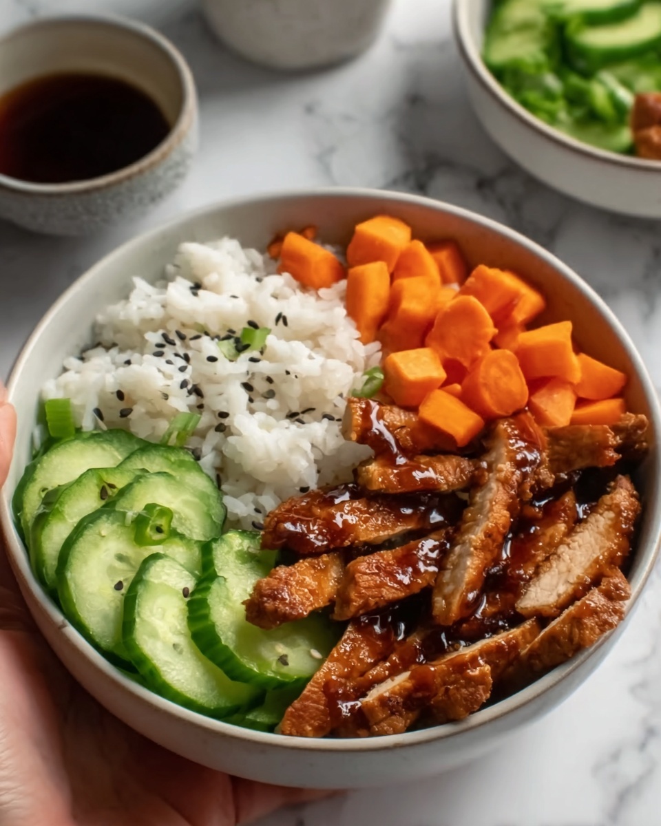 Hot Honey Chicken Bowls Recipe - Recipe Image