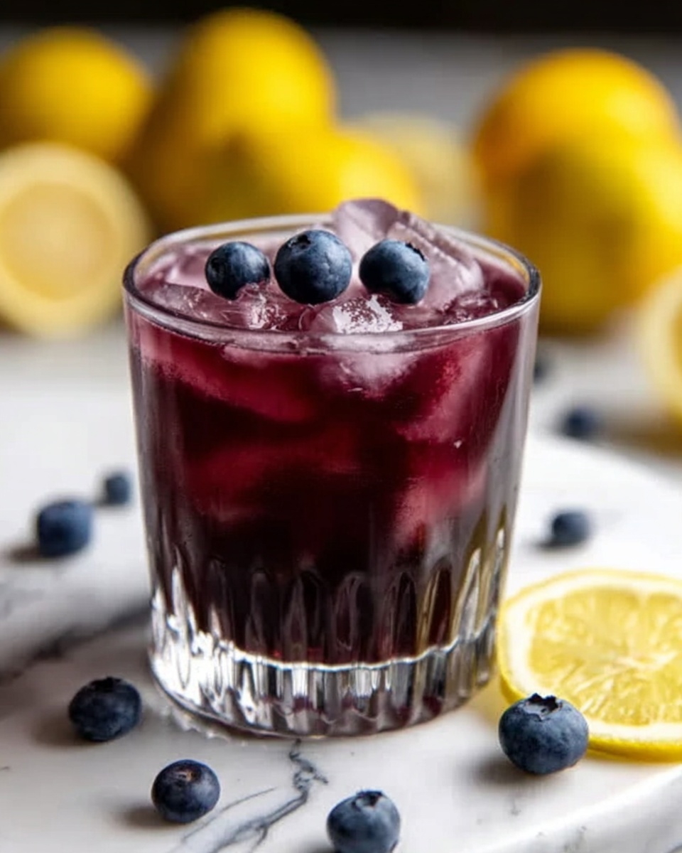 Antioxidant Blueberry-Lemon Green Tea Recipe - Recipe Image