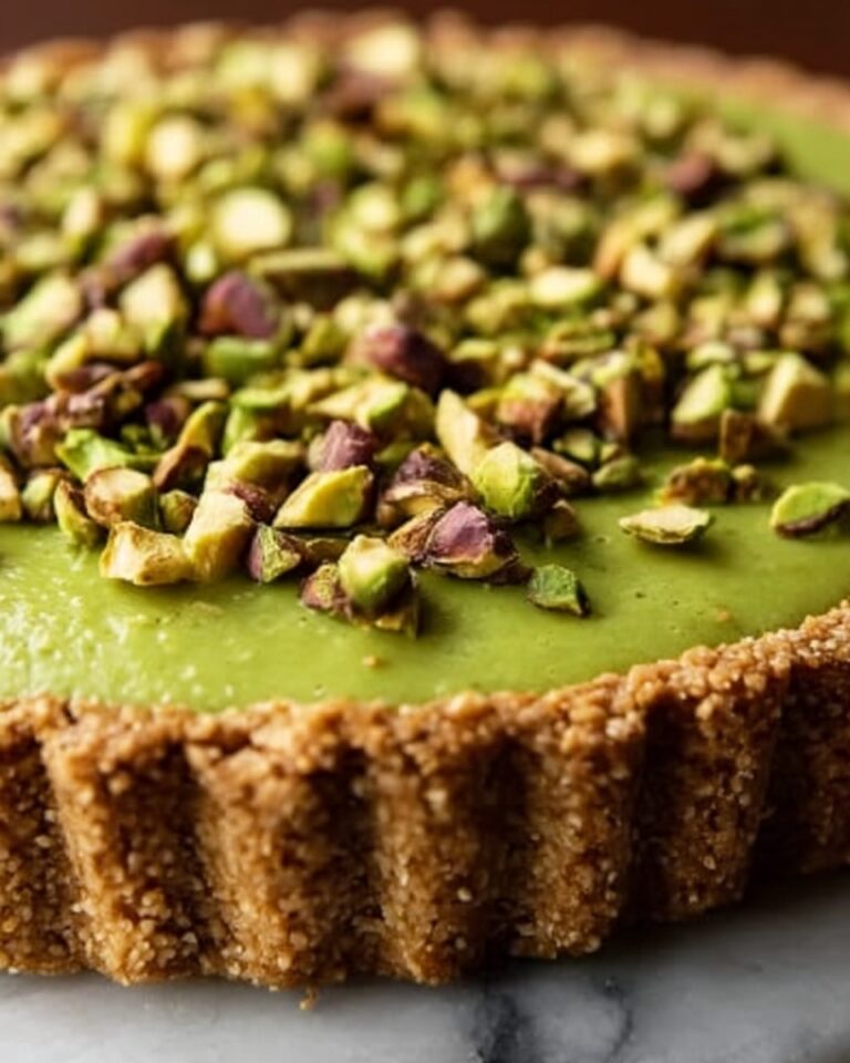 Pistachio Tart with Creamy Pistachio Paste Recipe