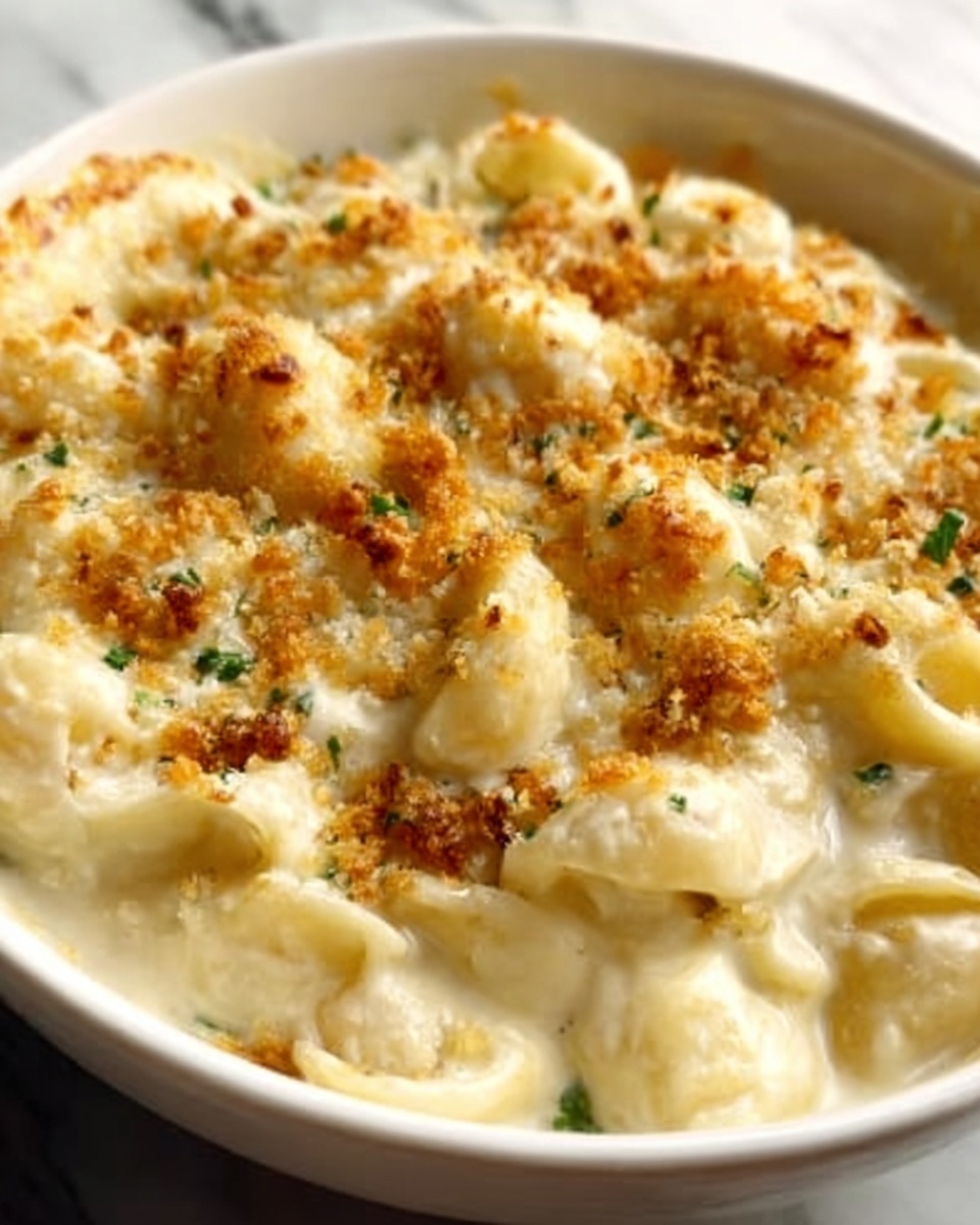 Alfredo Tortellini Bake Recipe - Recipe Image