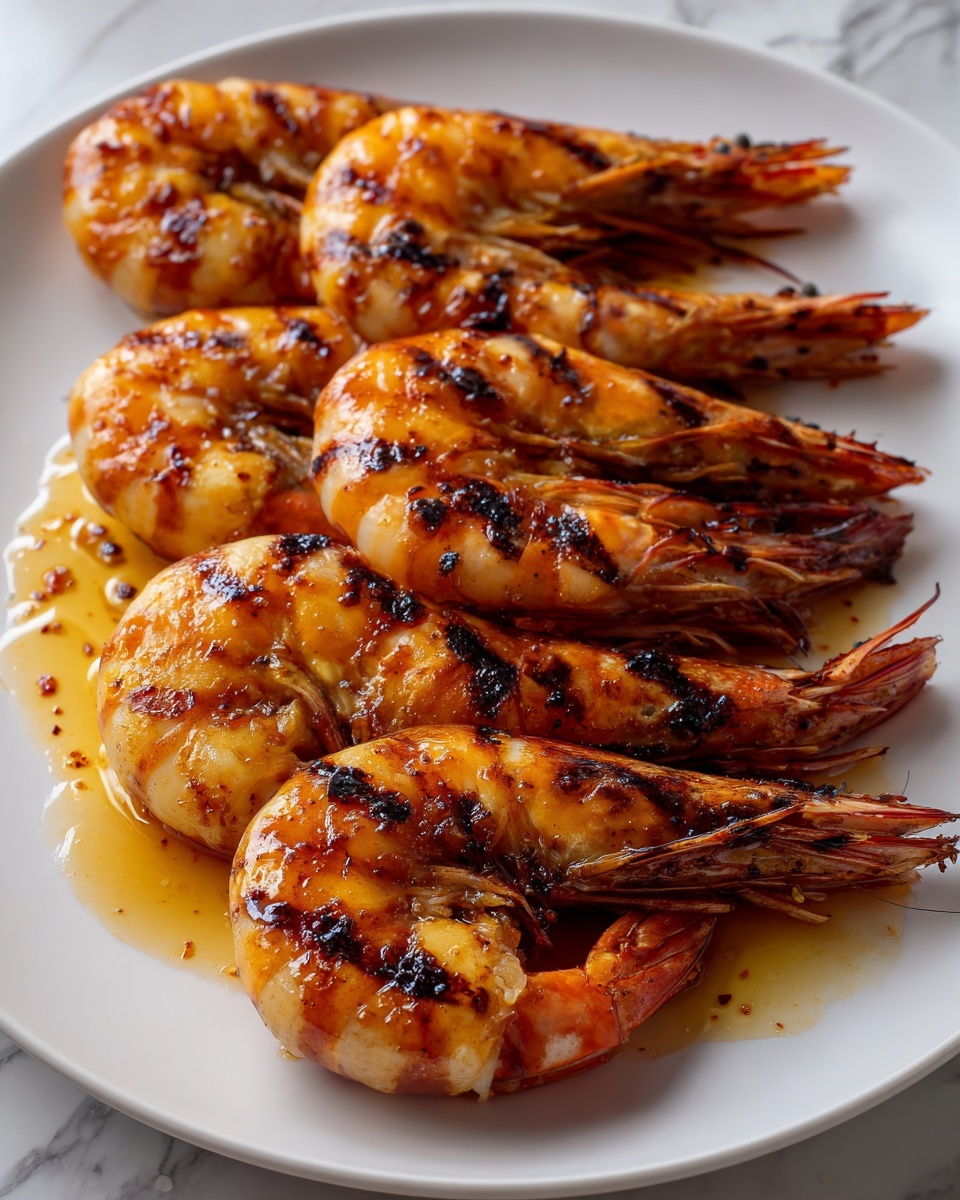 Char-Grilled King Prawns with Lemon Recipe - Recipe Image