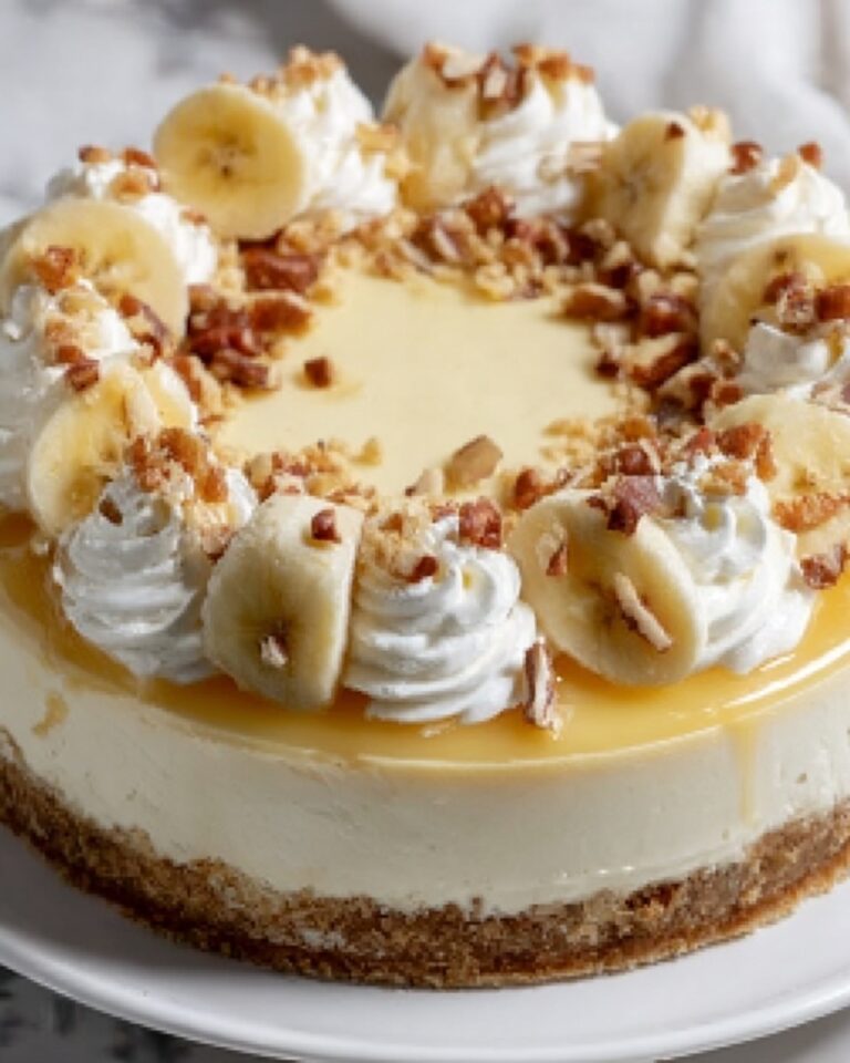 No Bake Banana Pudding Cheesecake Recipe