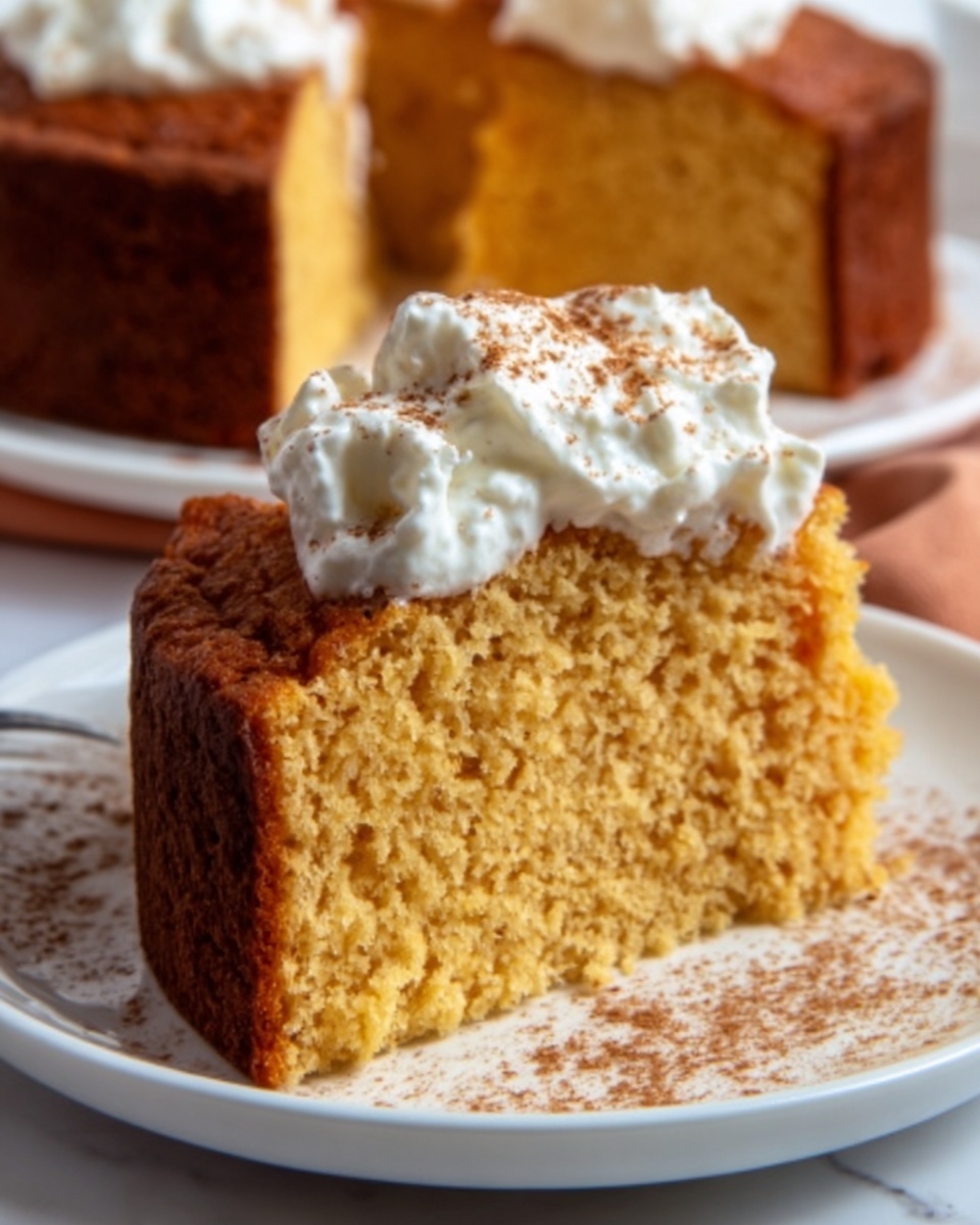 Pumpkin Angel Food Cake Recipe - Recipe Image