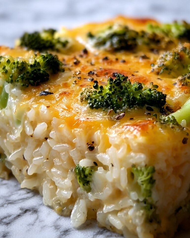 Cheesy Broccoli Rice Casserole Recipe