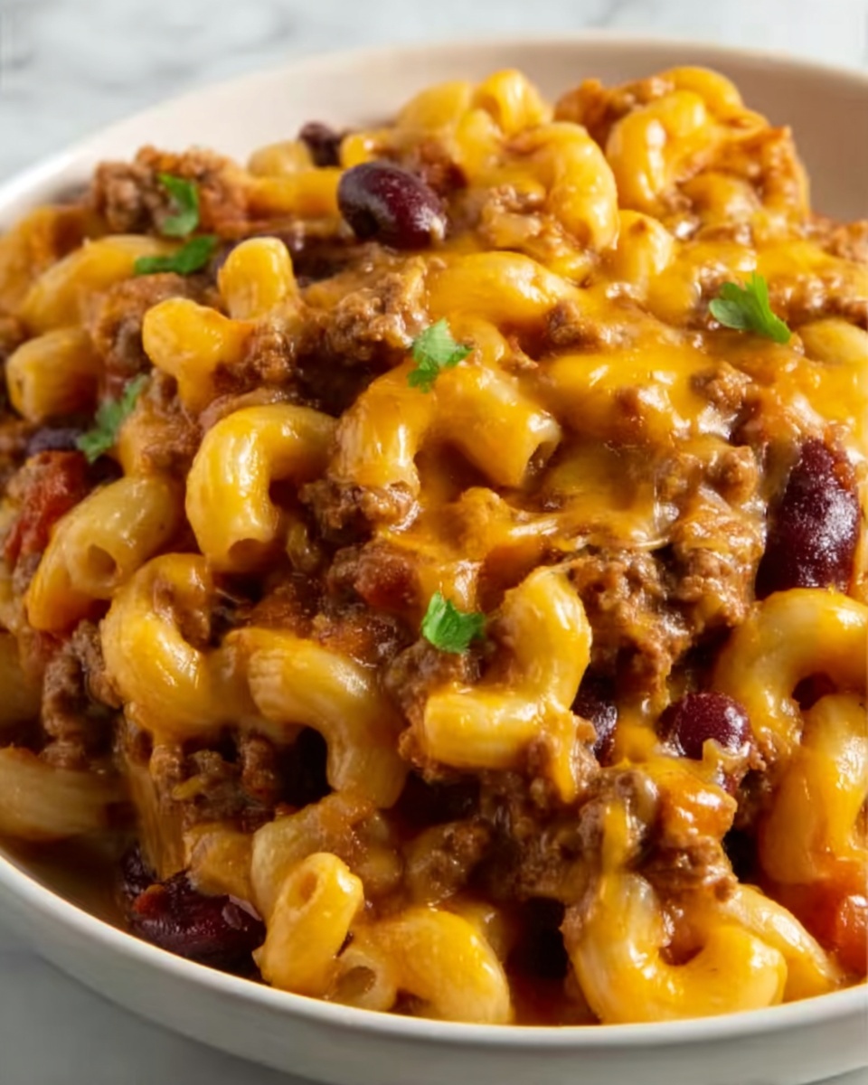 Chili Mac and Cheese Recipe - Recipe Image