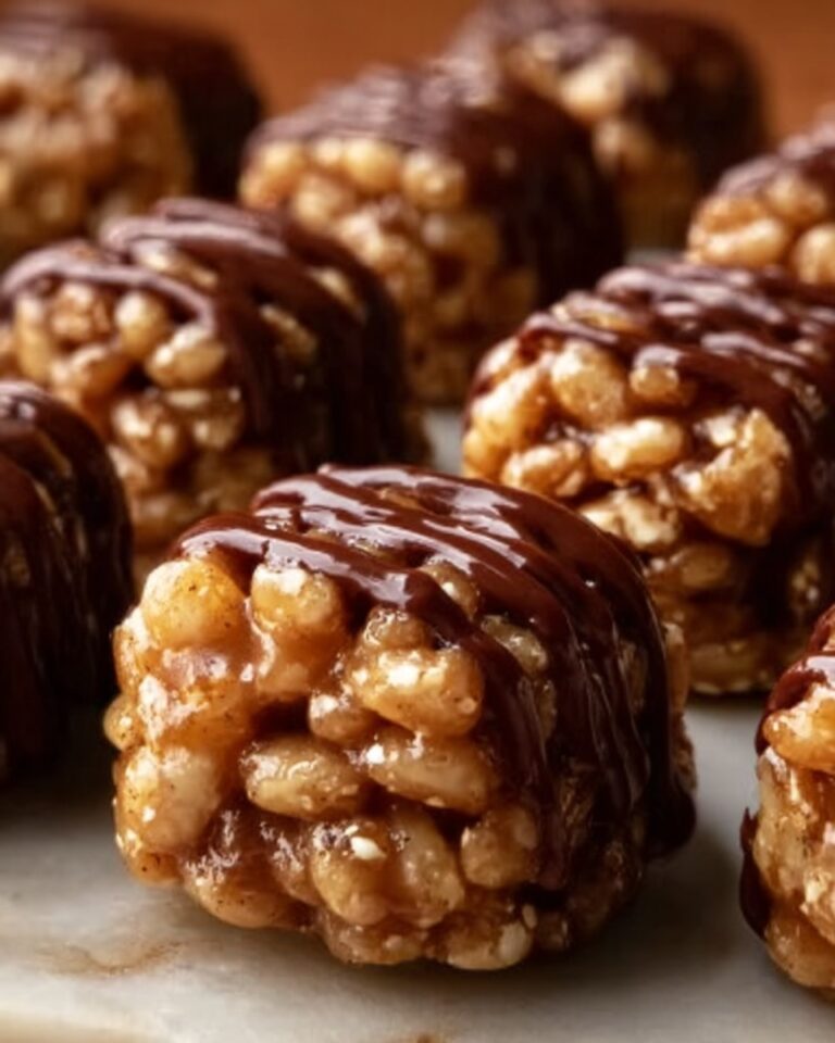 Chocolate Peanut Butter Rice Krispies Roll Recipe