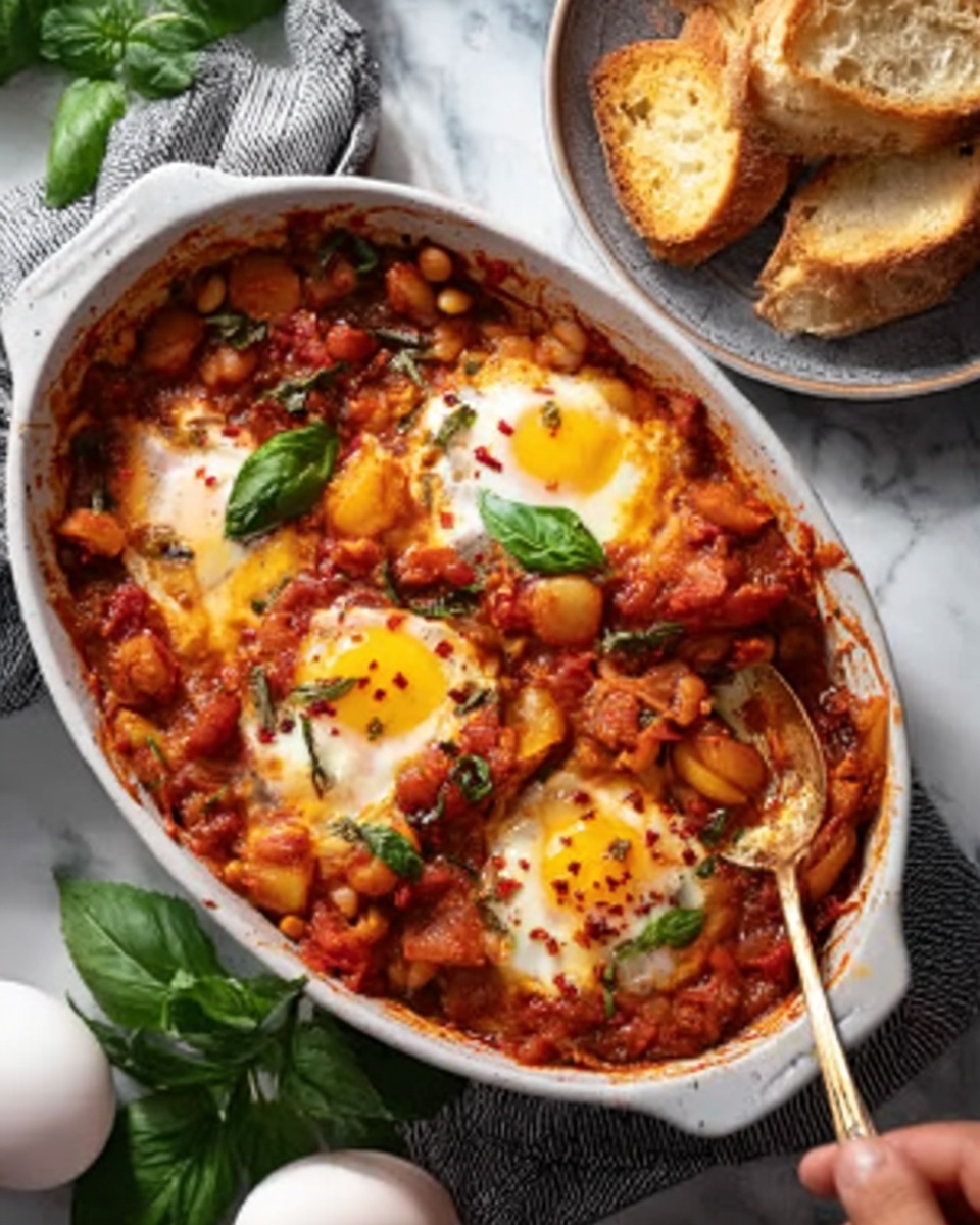 Pisto Manchego With Eggs Recipe - Recipe Image