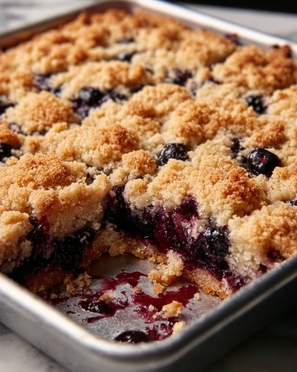 Buttermilk Blueberry Breakfast Cake Recipe - Recipe Image