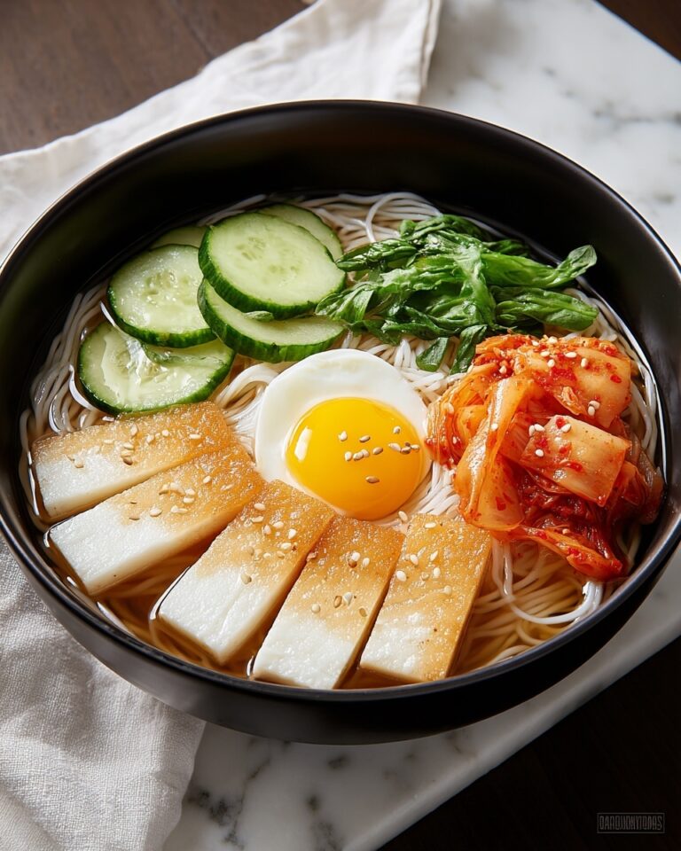 Naengmyeon (Korean Cold Noodles) Recipe